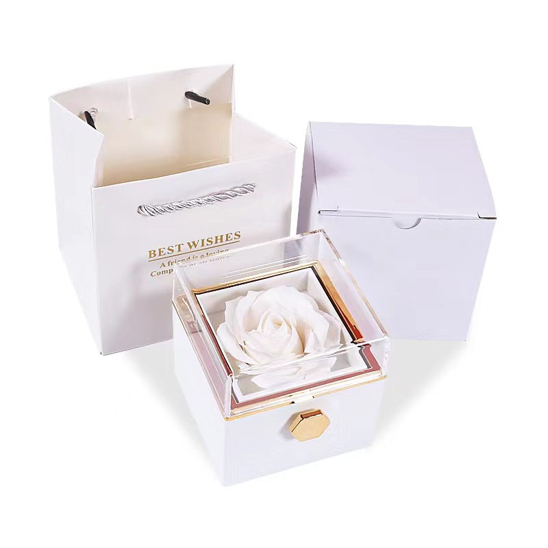 Rotating Eternal Rose Gift Box