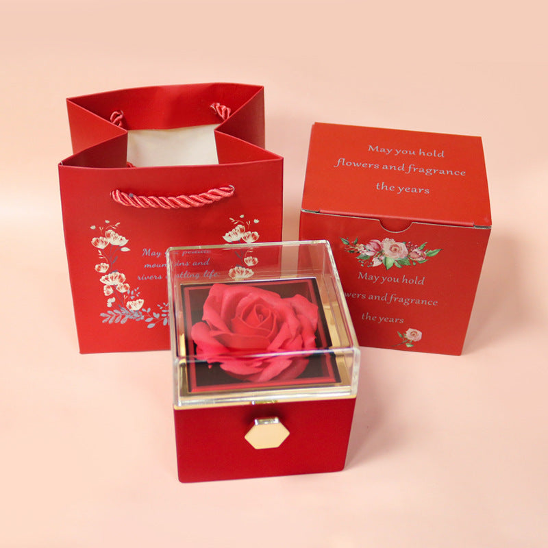 Rotating Eternal Rose Gift Box