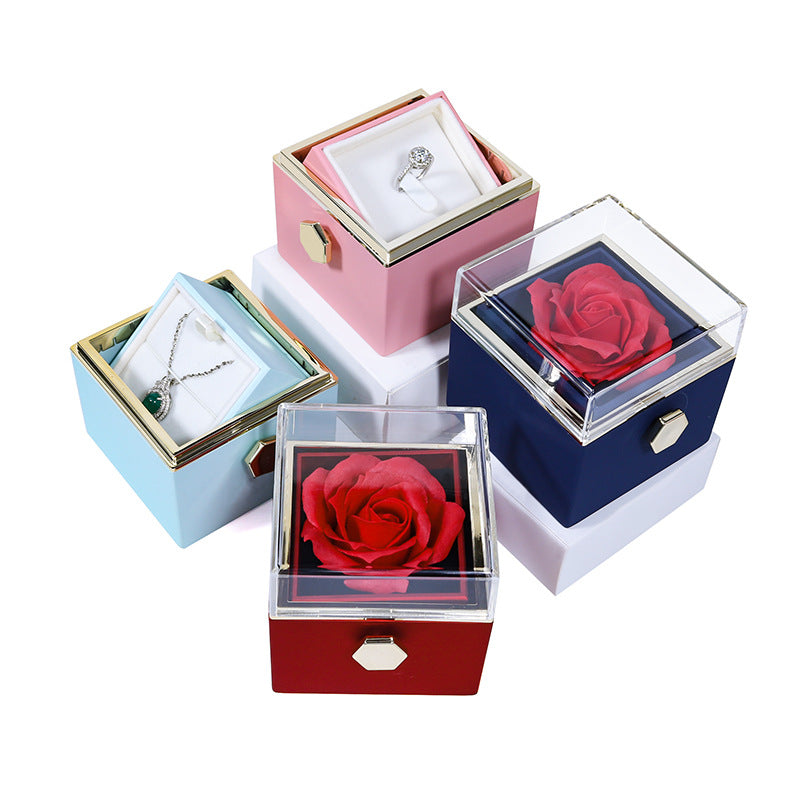 Rotating Eternal Rose Gift Box